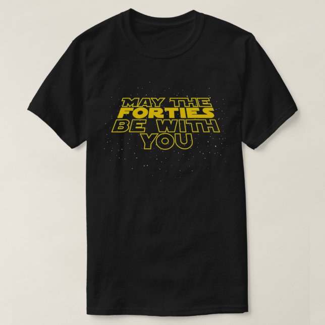 T-shirt Puisse The Quarties Be With You Funny 40th chess c (Design devant)