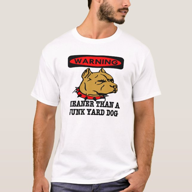 T-shirt Puits Junkyard Dog plus moyen (Devant)