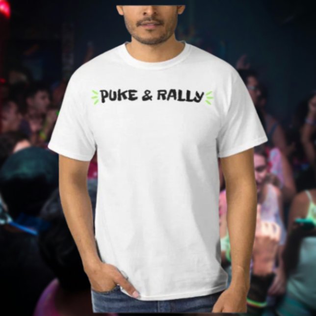 T-Shirt Puke & Rally | Édition Party Legend (Créateur téléchargé)