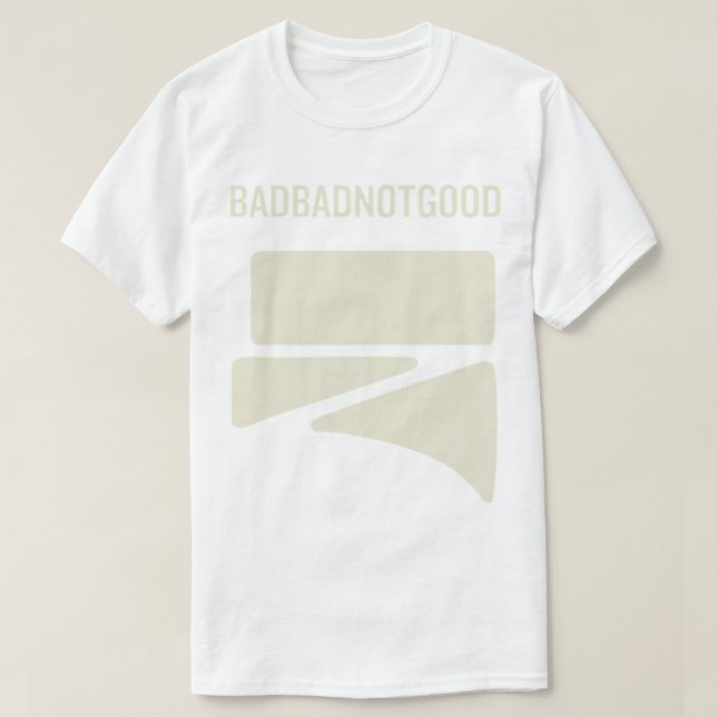 T-shirt pulanglah-BadBadNotGood-band-kembang Relaxed Fit (Design devant)