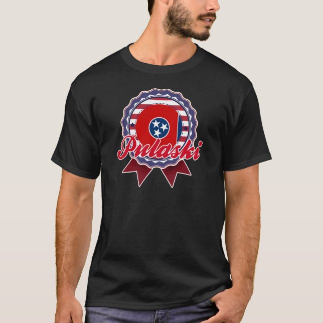T-shirt Pulaski, TN (Devant)