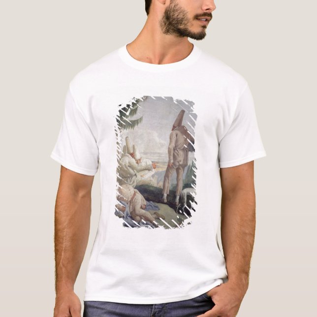 T-shirt Pulcinella en vacances (Devant)