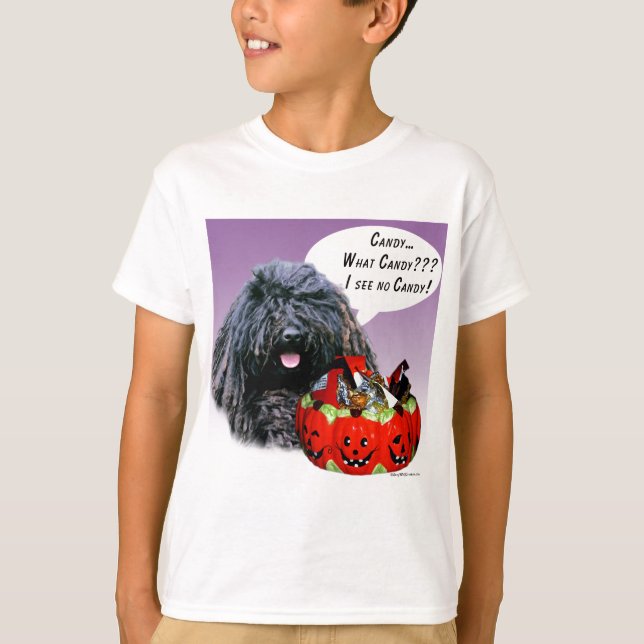T-shirt Puli Halloween Candy (Devant)