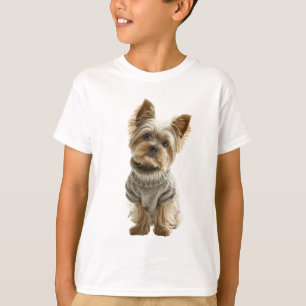 T-shirt Pull élégant Yorkshire Terrier Enfants