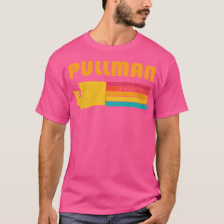 T-shirt Pullman Washington Vintage Souvenir désorganisé