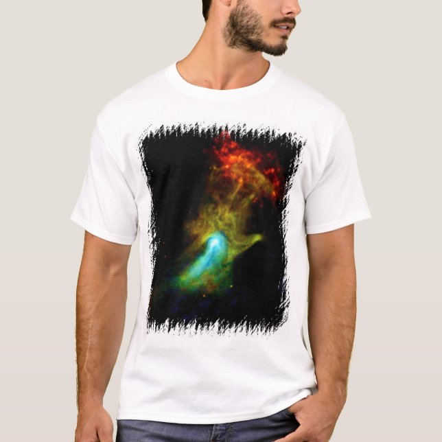 T-shirt Pulsar B1509 - Main de Dieu X-Ray Nebula NASA Phot (Devant)