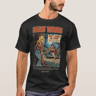 T-shirt Pulsations Rétro du Cœur