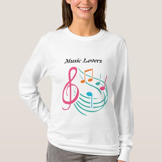 T-shirt 🎵 Pulse de musique : Wearable Beats 🎧 (Devant)