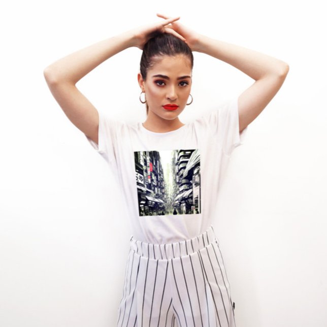 T-shirt Pulse urbaine : Japonais Street Cyberpunk (Créateur téléchargé)