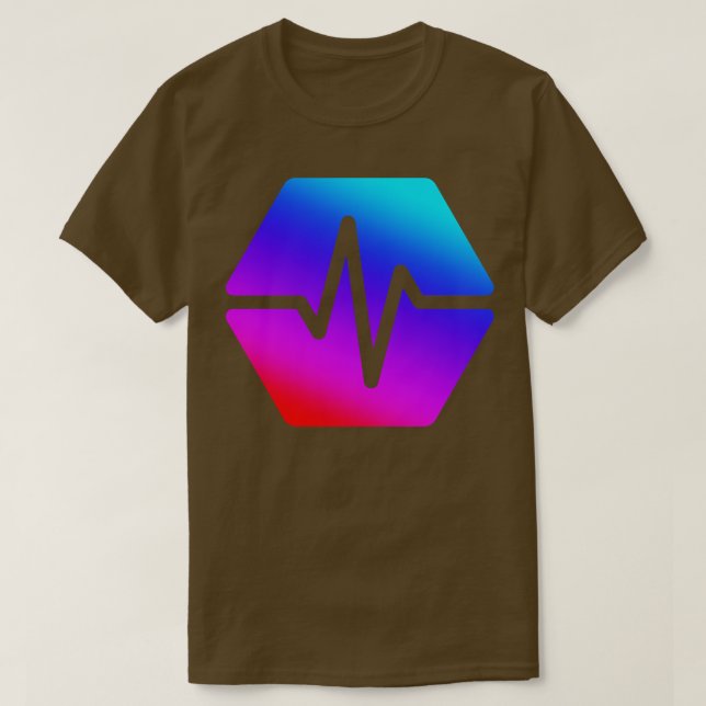 T-shirt PulseChain CryptoCurrency PLS Blockchain (Design devant)