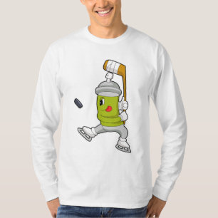 T-shirt Pulvérisateur de glace Hockey sur glace bâton de h