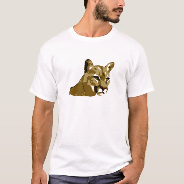 T-shirt Puma - conception de puma - puma sauvage (Devant)