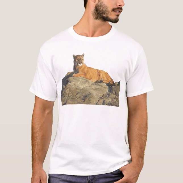 T-shirt puma sur la roche (Devant)