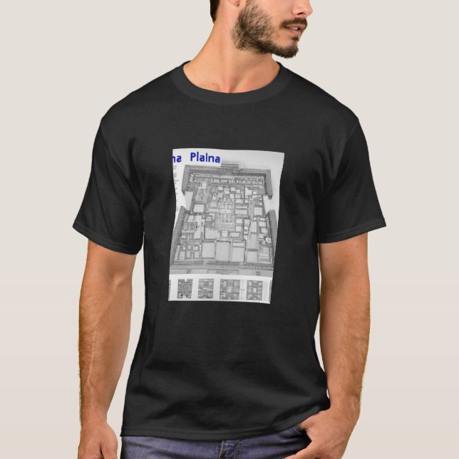T-shirt Pumapunku Blueprint Puma Punku Ancien astronaute T (Devant)