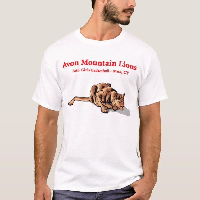 T-shirt Pumas d'Avon - chemise d'AAU (Devant)
