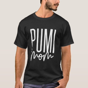 T-shirt Pumi Maman Cute Pumi Chien Mama Pumik I Love My Pu