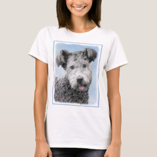 T-shirt Pumi Peinture - Cute Original Chien Art
