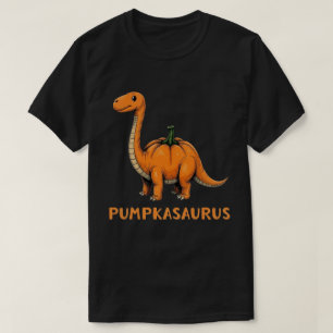 T-shirt Pumpkasaurus Citrouille Dinosaur Funny Halloween
