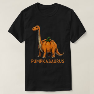 T-shirt Pumpkasaurus Citrouille Dinosaur Funny Halloween