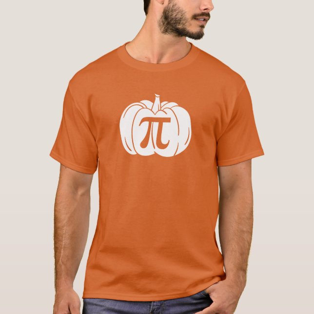 T-shirt Pumpkin Pi Halloween (Devant)