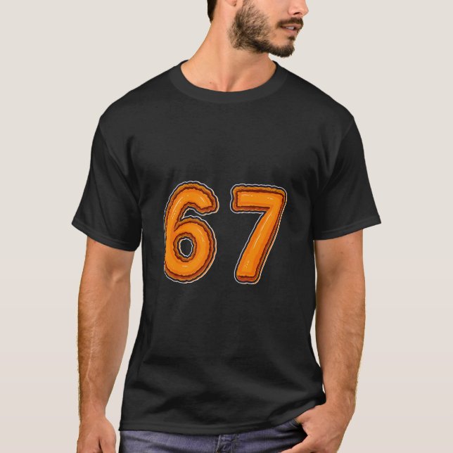 T-shirt Pumpkin Pie 6 7 Thanksgiving Dinner Meme  (Devant)