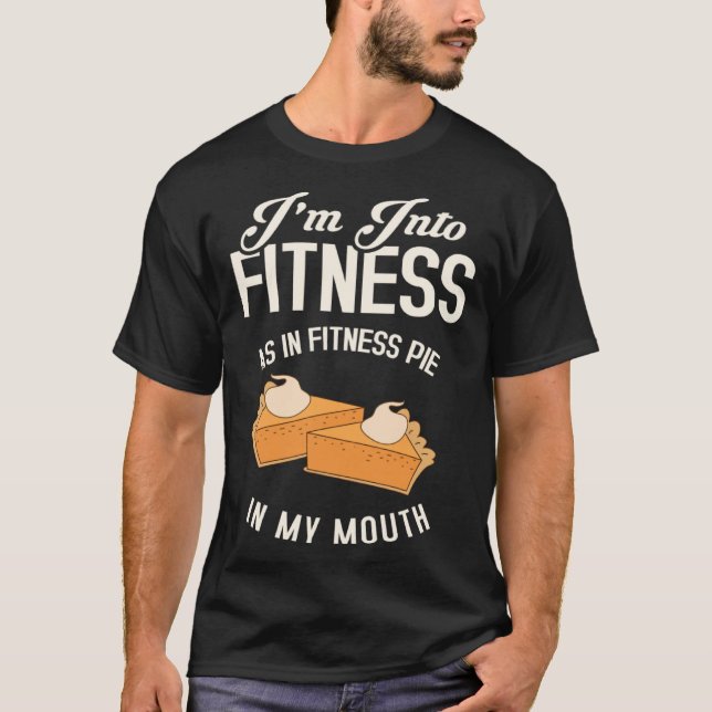 T-shirt Pumpkin Pie Thanksgiving Fall Autumn Fitness  Idea (Devant)