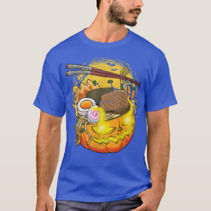 T-shirt Pumpkin Ramen Halloween Kawaii Jack O Lantern1453