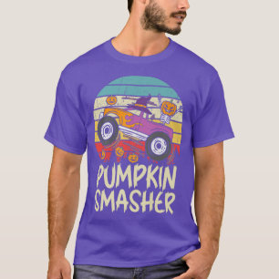 T-shirt pumpkin smasher toddler Halloween for Monster Truc