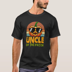 T-shirt Pumpkin Uncle Of The Patch Halloween Funny Family 