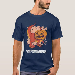 T-shirt Pumpkinsaurus Citrouille Rex Halloween T Rex Pumki