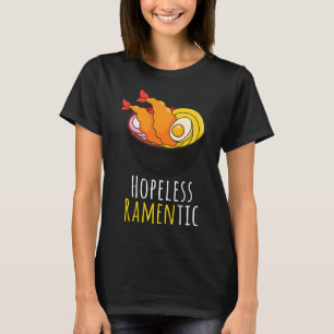 T-shirt Pun à nouilles Kawaii Ramen Ramento sans espoir