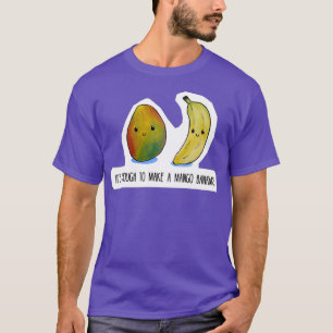 T-shirt Pun alimentaire C'est assez pour faire de la mangu