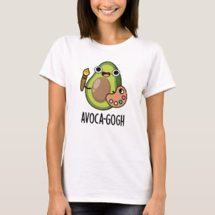 T-shirt Pun Artiste Avoca-gogh Funny Avocado