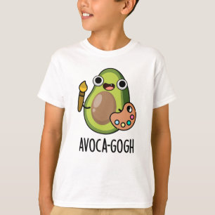 T-shirt Pun Artiste Avoca-gogh Funny Avocado