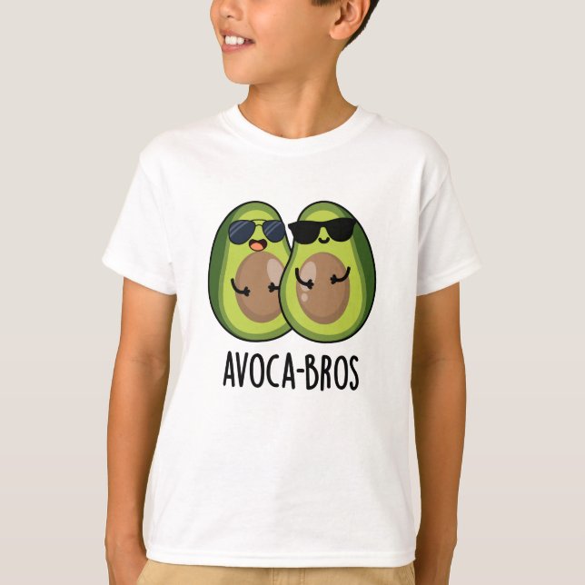 T-shirt Pun Avoca-bros amusant Avocado (Devant)