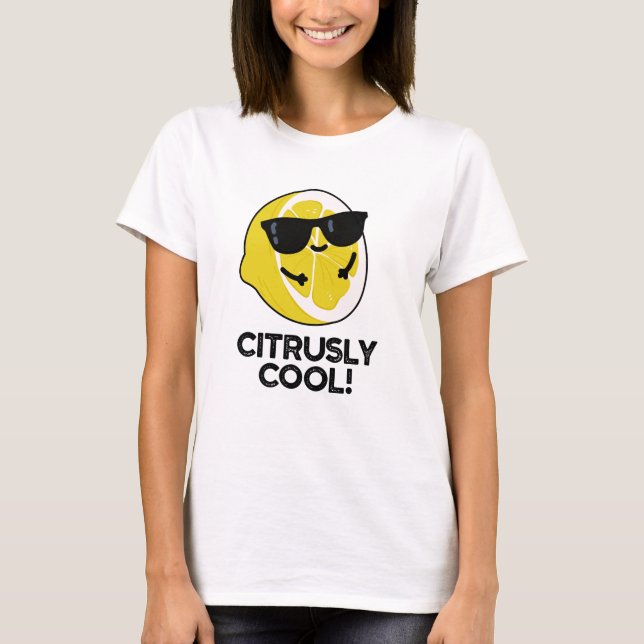 T-shirt Pun Citrus Drôle Cool (Devant)