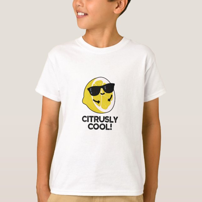 T-shirt Pun Citrus Drôle Cool (Devant)