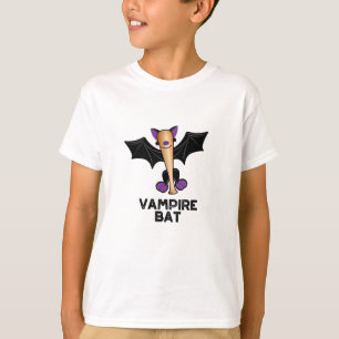 T-shirt Pun de baseball amusant de Vampire Bat