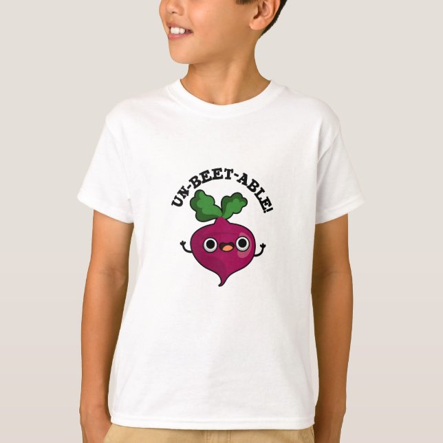 T-shirt Pun de betterave végétale mignonne non-perruquable (Devant)