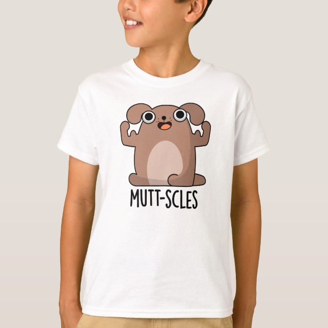 T-shirt Pun de chien animal drôle à taille de mouton (Devant)