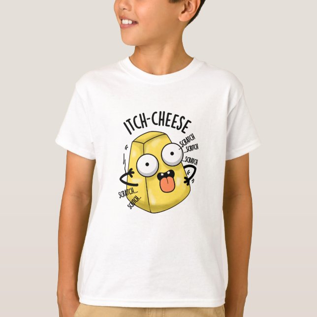 T-shirt Pun de fromage à la broche (Devant)