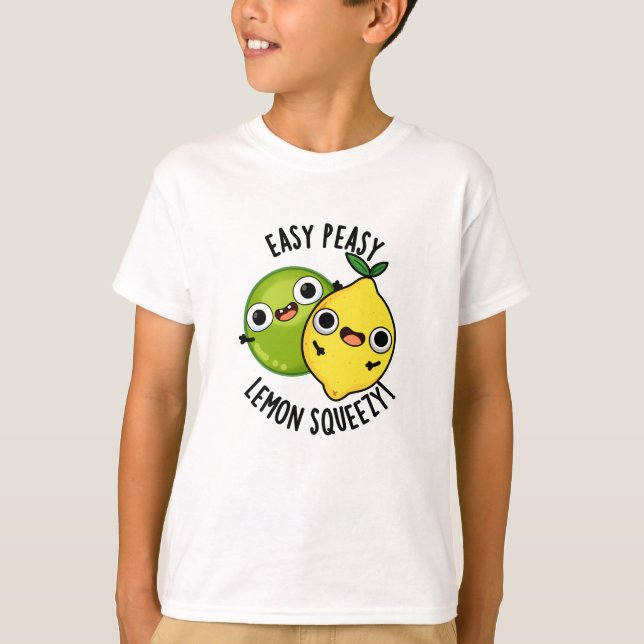 T-shirt Pun de Fruit Fruit Squeezy Fruit Facile (Devant)