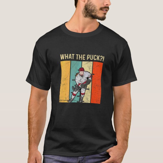 T-shirt Pun De Hockey Sur Glace Pour Le Hockey Sur Glace (Devant)