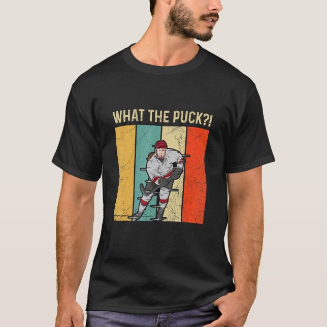 T-shirt Pun De Hockey Sur Glace Pour Le Hockey Sur Glace (Devant)