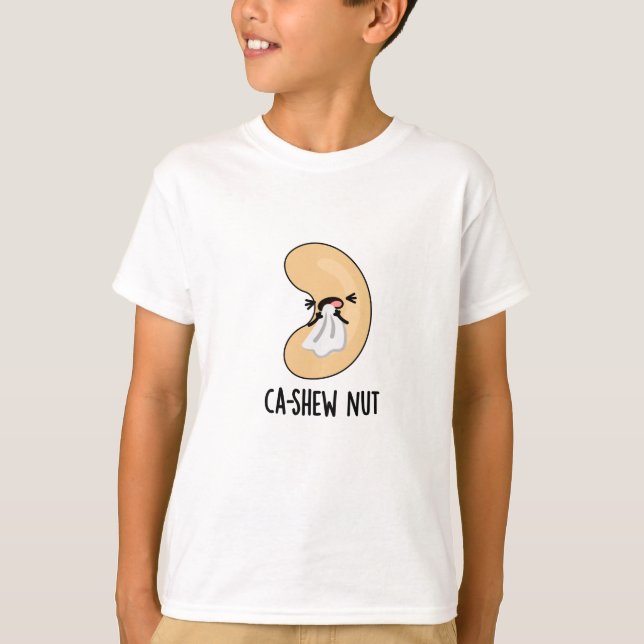 T-shirt Pun de noix de cajou à éternuement amusant (Devant)
