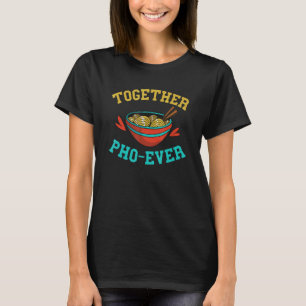 T-shirt Pun de nourriture Pho Ensemble Pho Bowl Asiatique