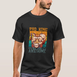 T-shirt Pun de nourriture Pho King écureuil asiatique Soup