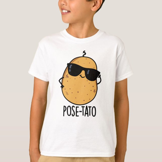 T-shirt Pun de pomme de terre amusant (Devant)