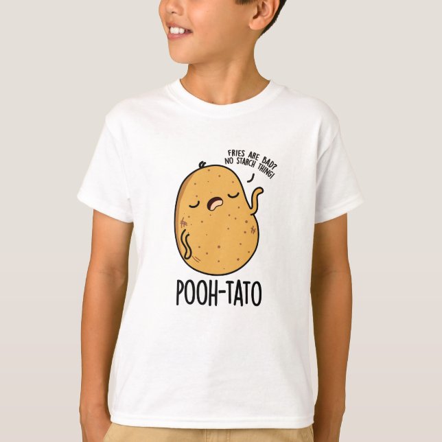 T-shirt Pun de pomme de terre drôle de tato (Devant)