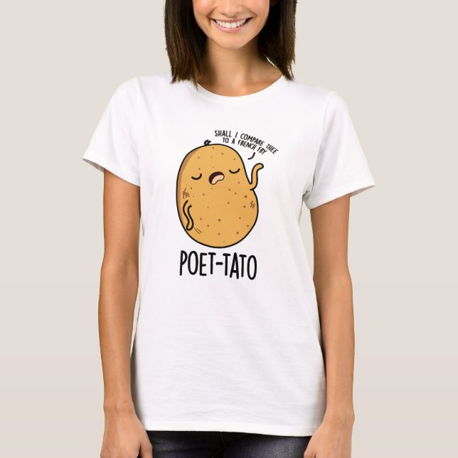 T-shirt Pun de pomme de terre drôle de tato (Devant)